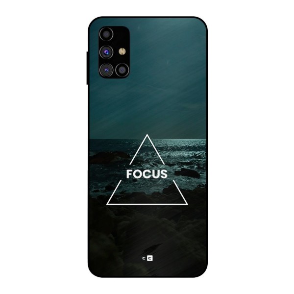 Prime Focus Metal Back Case for Galaxy M31s