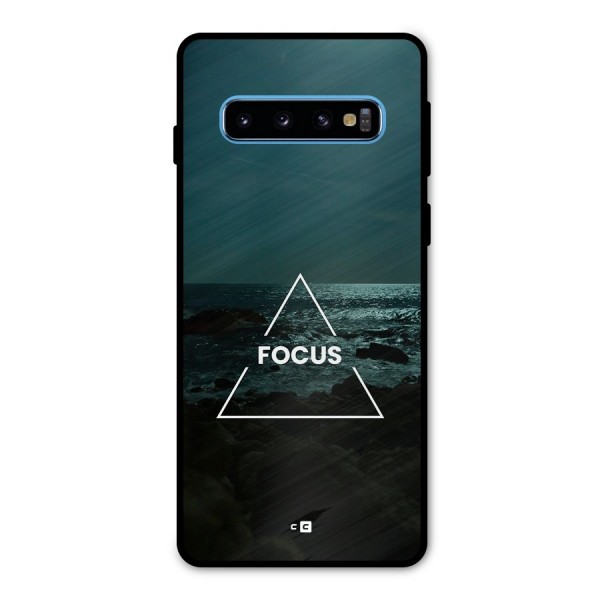 Prime Focus Metal Back Case for Galaxy S10