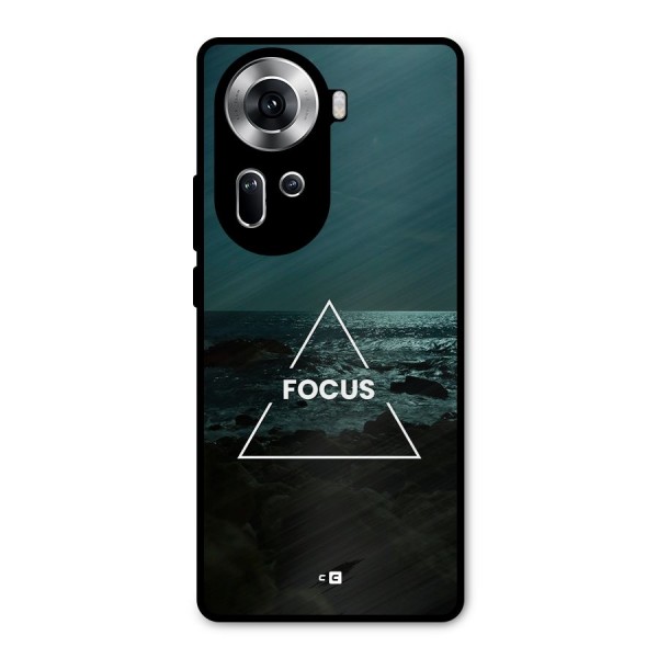 Prime Focus Metal Back Case for Oppo Reno11 5G