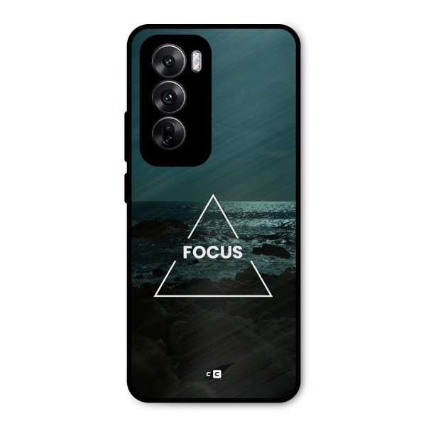 Prime Focus Metal Back Case for Oppo Reno12