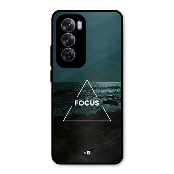 Prime Focus Metal Back Case for Oppo Reno12 Pro