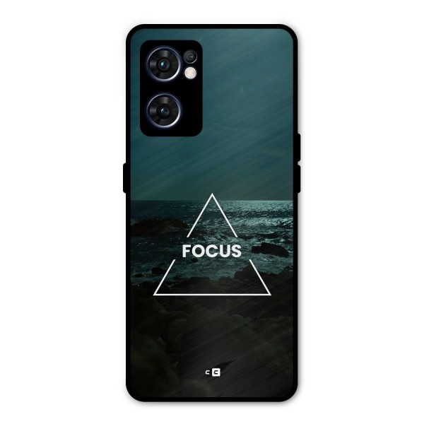 Prime Focus Metal Back Case for Oppo Reno7 5G