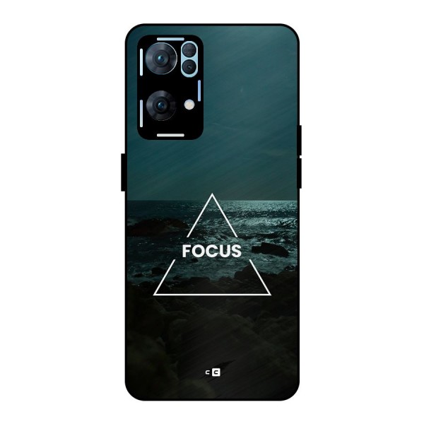 Prime Focus Metal Back Case for Oppo Reno7 Pro 5G