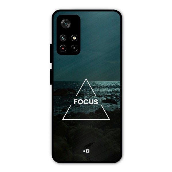 Prime Focus Metal Back Case for Poco M4 Pro 5G