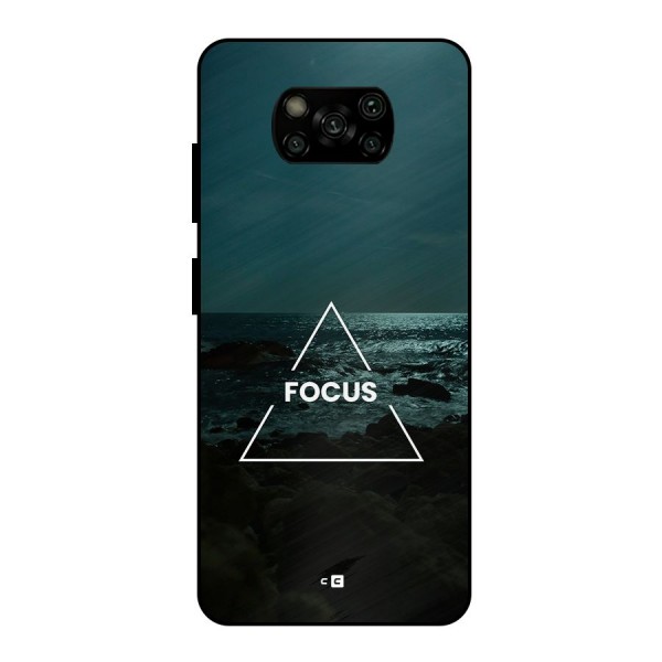 Prime Focus Metal Back Case for Poco X3