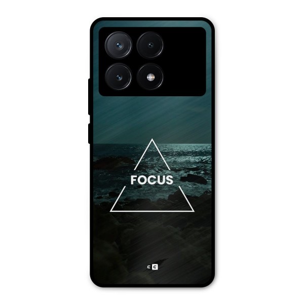 Prime Focus Metal Back Case for Poco X6 Pro