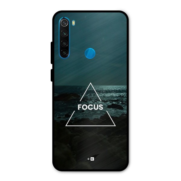 Prime Focus Metal Back Case for Redmi Note 8