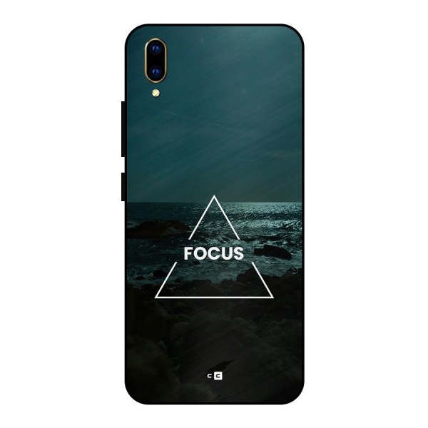 Prime Focus Metal Back Case for Vivo V11 Pro