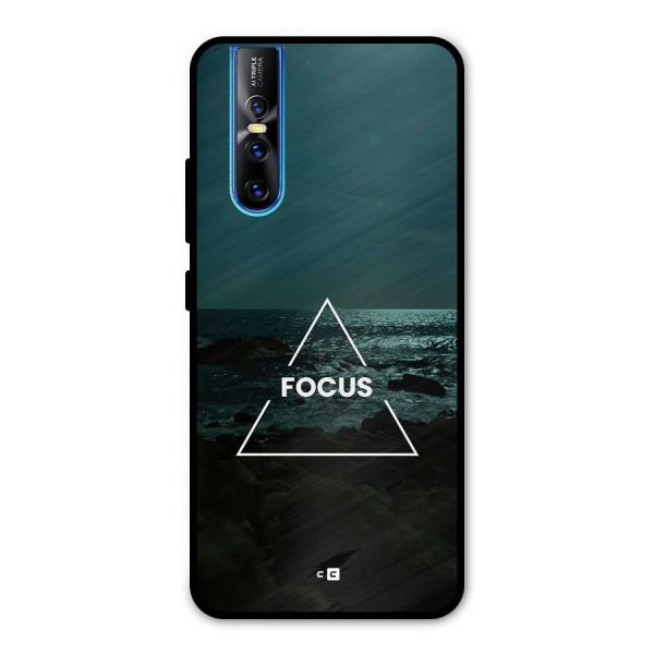 Prime Focus Metal Back Case for Vivo V15 Pro