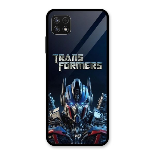 Prime Leader Glass Back Case for Galaxy A22 5G