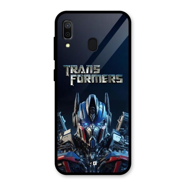 Prime Leader Glass Back Case for Galaxy A30