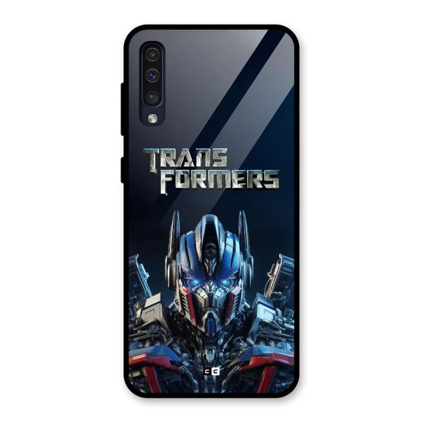 Prime Leader Glass Back Case for Galaxy A30s