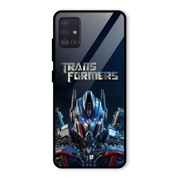 Prime Leader Glass Back Case for Galaxy A51