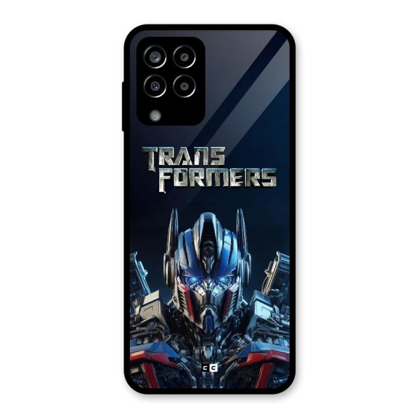 Prime Leader Glass Back Case for Galaxy M33