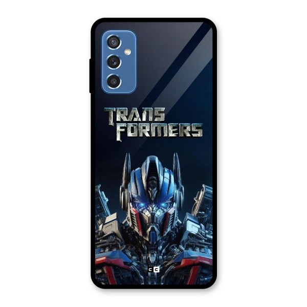 Prime Leader Glass Back Case for Galaxy M52 5G