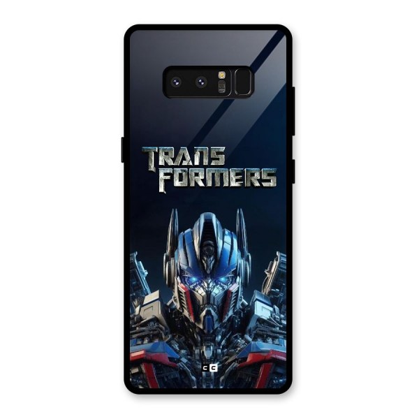 Prime Leader Glass Back Case for Galaxy Note 8