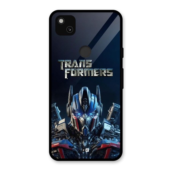 Prime Leader Glass Back Case for Google Pixel 4a