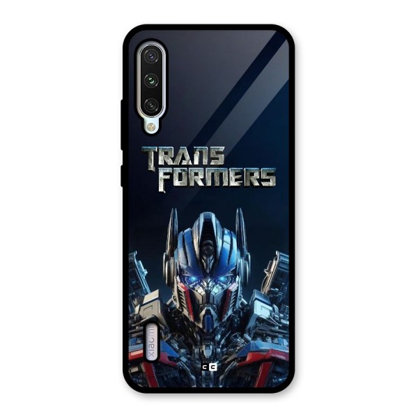 Prime Leader Glass Back Case for Mi A3