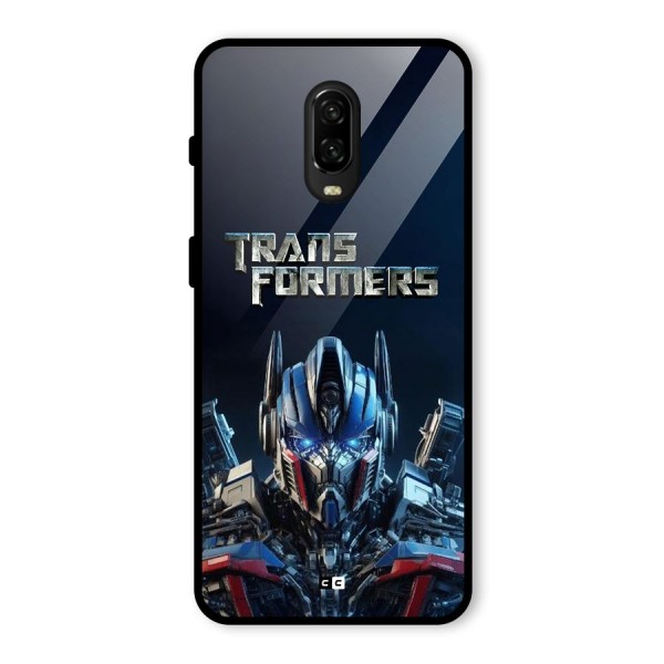 Prime Leader Glass Back Case for OnePlus 6T