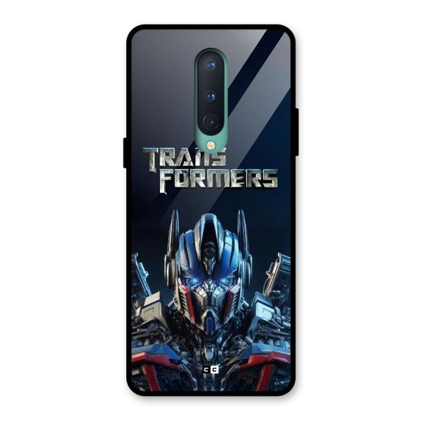 Prime Leader Glass Back Case for OnePlus 8