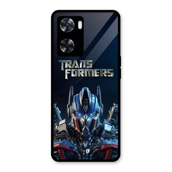 Prime Leader Glass Back Case for Oppo A77s