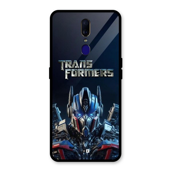 Prime Leader Glass Back Case for Oppo F11