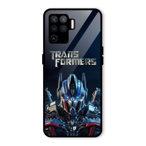 Prime Leader Glass Back Case for Oppo F19 Pro