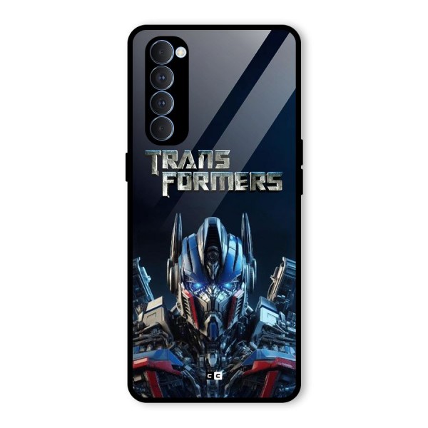 Prime Leader Glass Back Case for Oppo Reno4 Pro