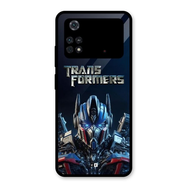 Prime Leader Glass Back Case for Poco M4 Pro 4G