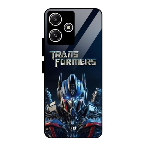 Prime Leader Glass Back Case for Poco M6 Pro