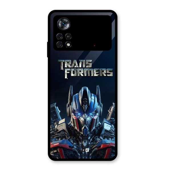 Prime Leader Glass Back Case for Poco X4 Pro 5G