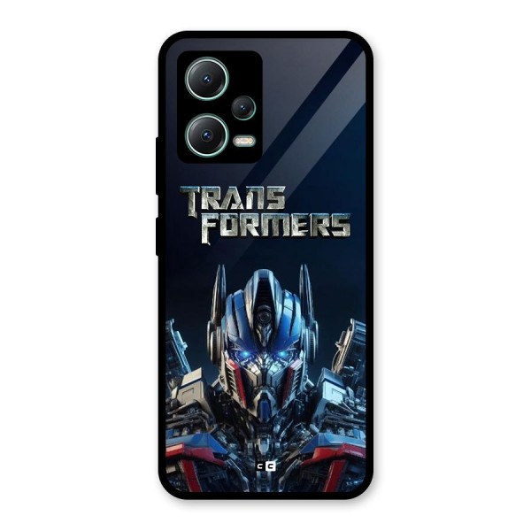 Prime Leader Glass Back Case for Poco X5