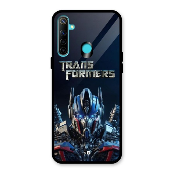 Prime Leader Glass Back Case for Realme 5