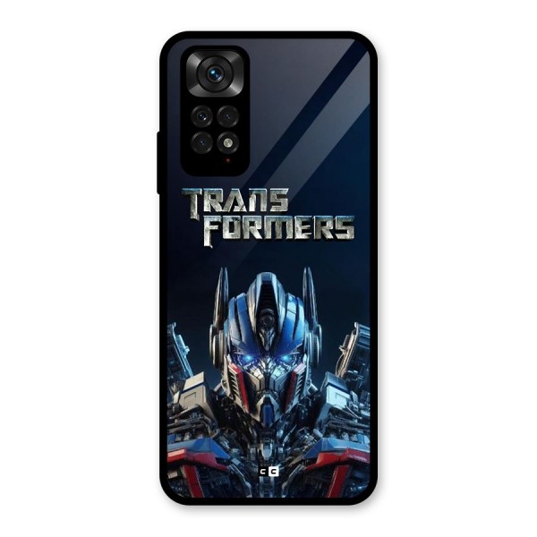 Prime Leader Glass Back Case for Redmi Note 11