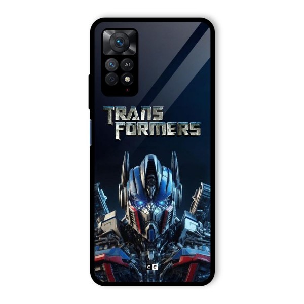 Prime Leader Glass Back Case for Redmi Note 11 Pro