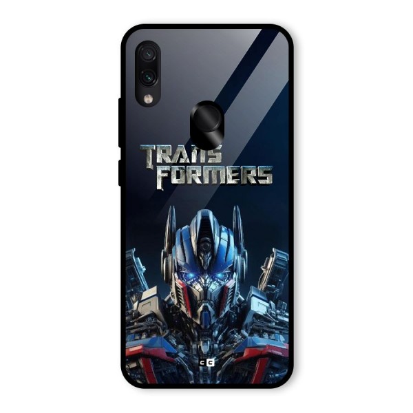 Prime Leader Glass Back Case for Redmi Note 7