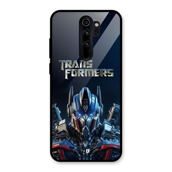 Prime Leader Glass Back Case for Redmi Note 8 Pro