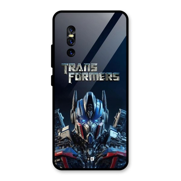 Prime Leader Glass Back Case for Vivo V15 Pro