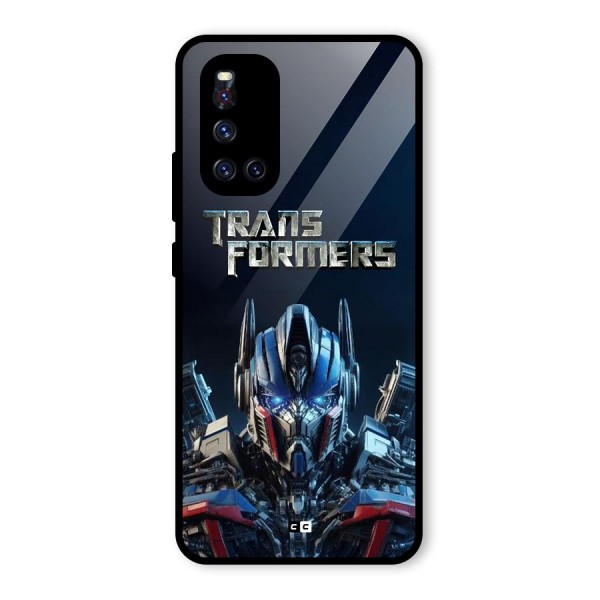 Prime Leader Glass Back Case for Vivo V19