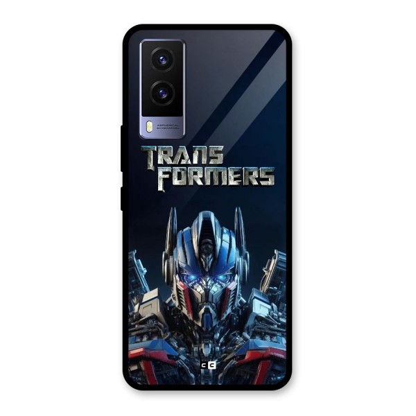 Prime Leader Glass Back Case for Vivo V21e 5G