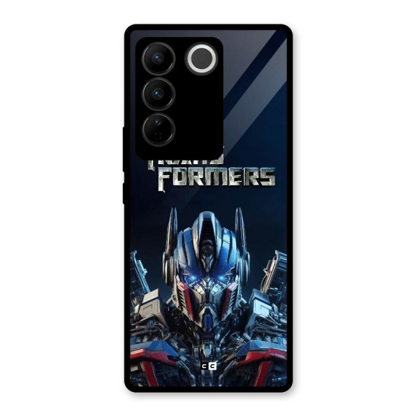 Prime Leader Glass Back Case for Vivo V27 Pro