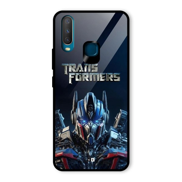 Prime Leader Glass Back Case for Vivo Y12