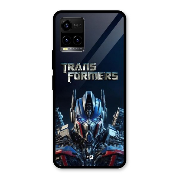 Prime Leader Glass Back Case for Vivo Y21A