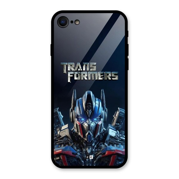 Prime Leader Glass Back Case for iPhone 8