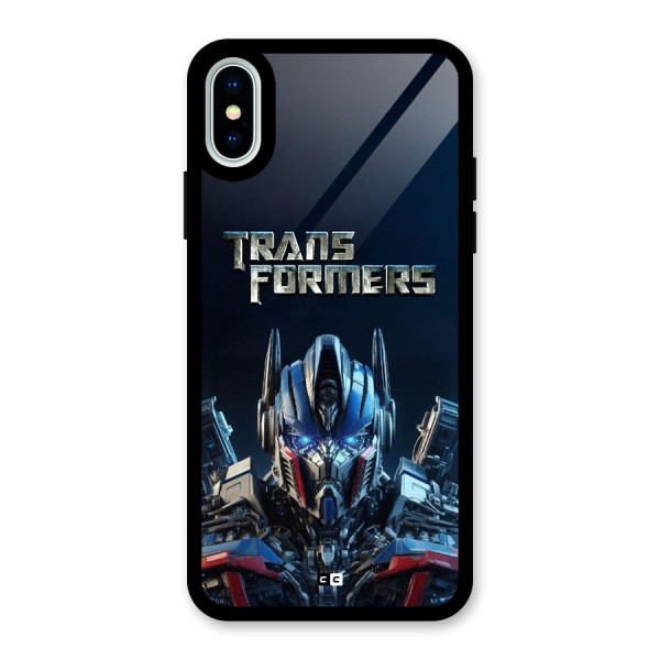 Prime Leader Glass Back Case for iPhone X