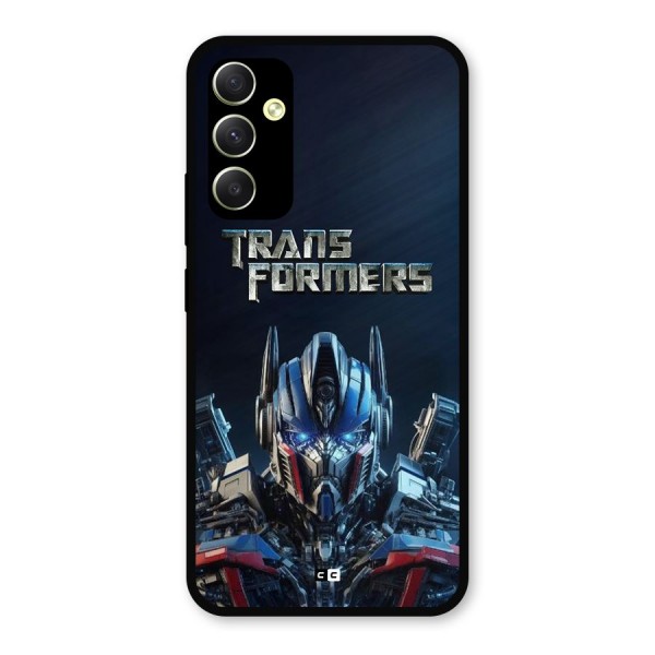 Prime Leader Metal Back Case for Galaxy A34