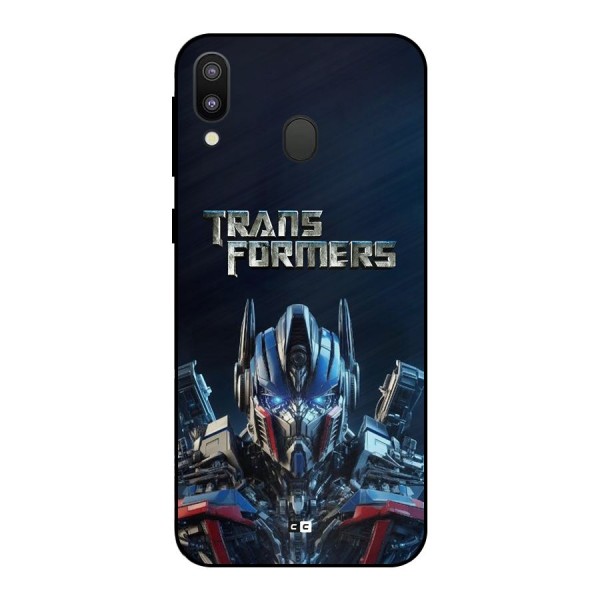 Prime Leader Metal Back Case for Galaxy M20