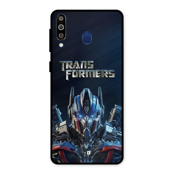 Prime Leader Metal Back Case for Galaxy M30