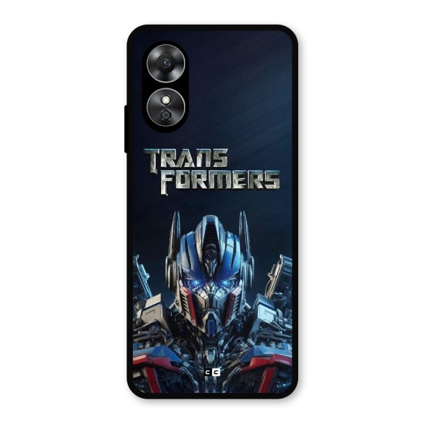 Prime Leader Metal Back Case for Oppo A17