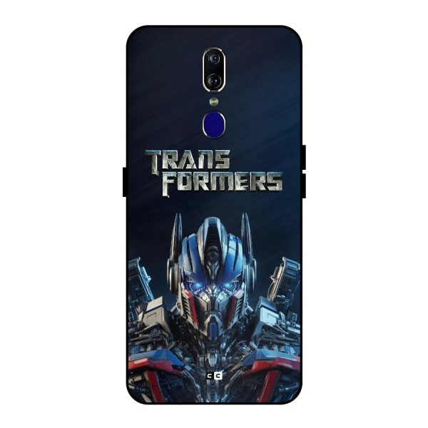 Prime Leader Metal Back Case for Oppo F11